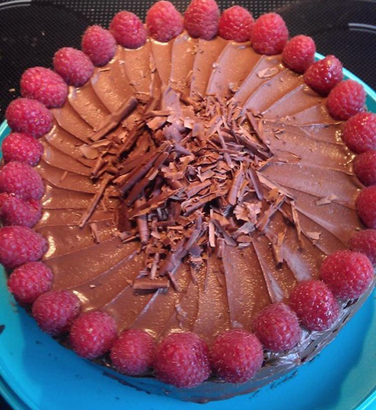 Chokolade Fudge kage