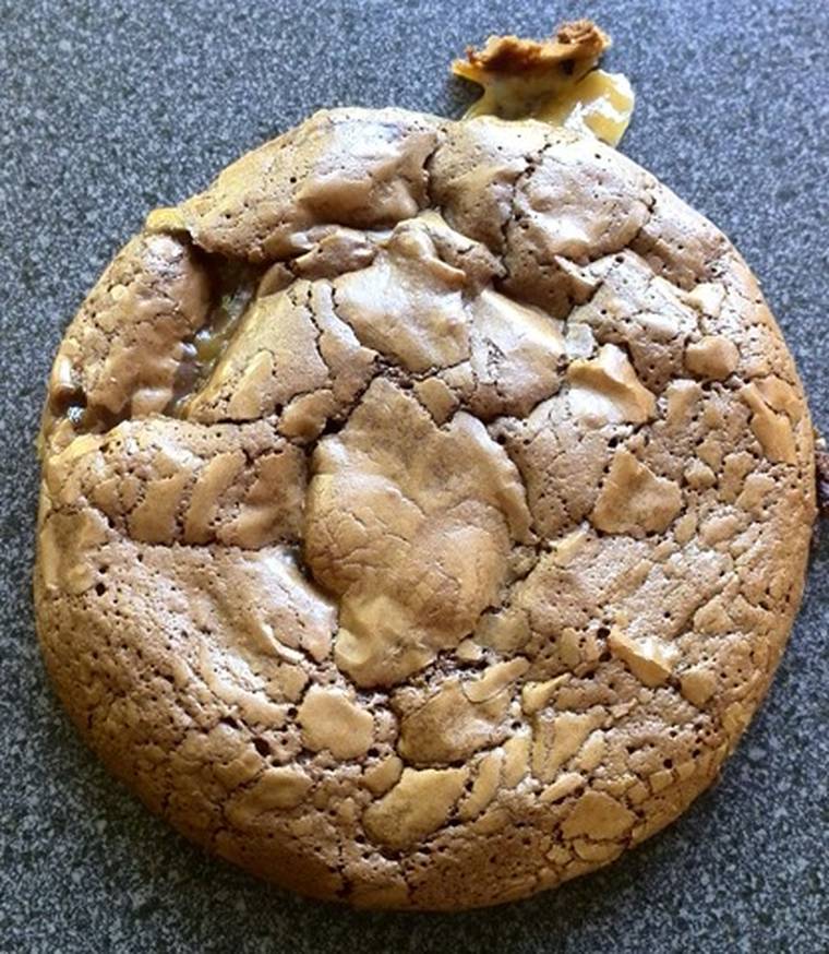 Fudgy Center Brownie Cookies