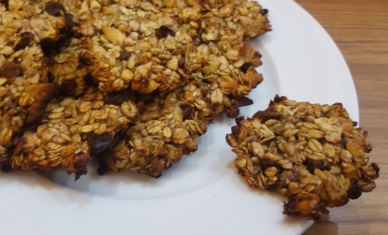Müsli cookies med kun to ingredienser