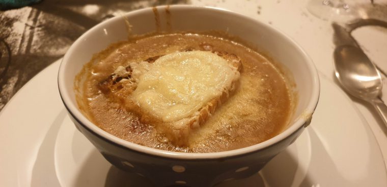 Fransk løgsuppe