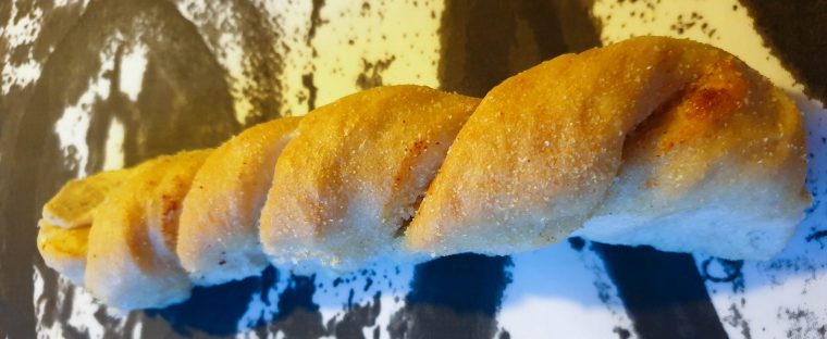 Hvidløgstwist brød