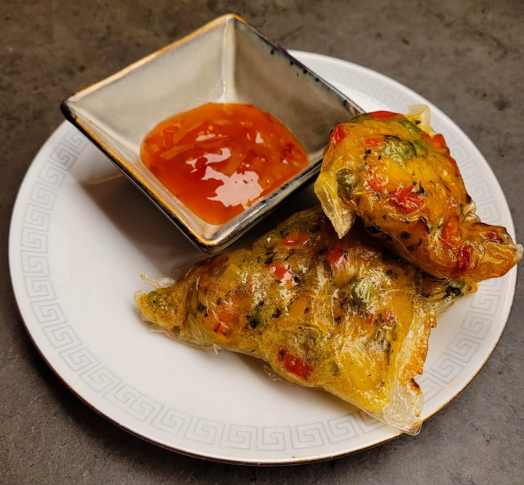 Rispapirs samosas