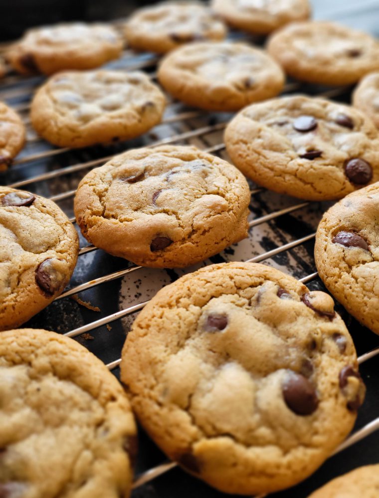 Chocolate chip cookies uden smør