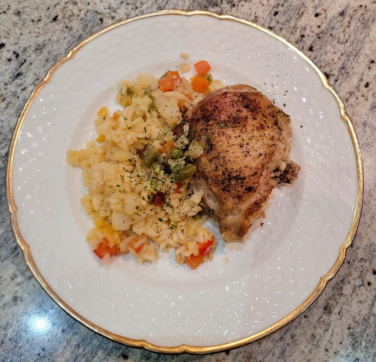 Arroz con Pollo – Ris og kylling