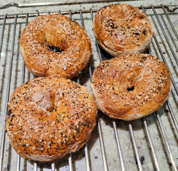 Airfryer “bagels”