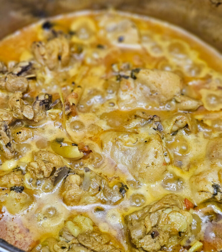 Srilankansk curry med kylling