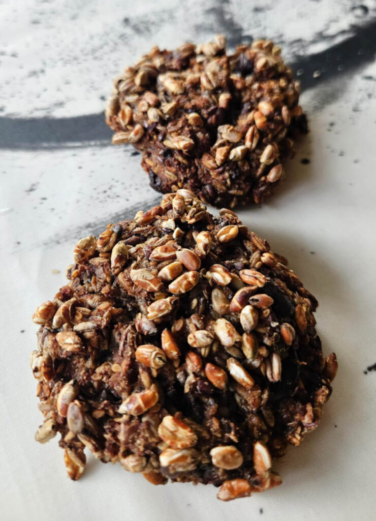 Rughapser med chokolade