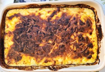 Græsk squashfad med feta