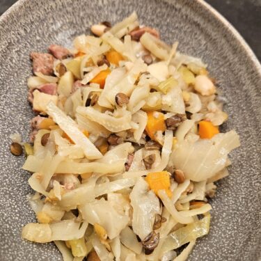 Vintergryde med kål