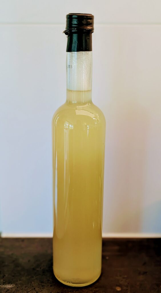 Citron-ingefærsirup